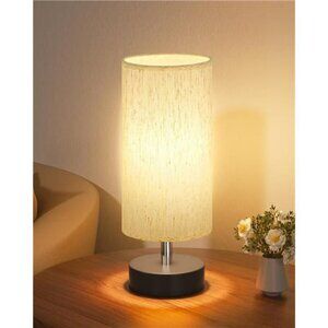 Small Table Lamp for Bedroom Nightstand Minimalist Desk Lamp for Living Room